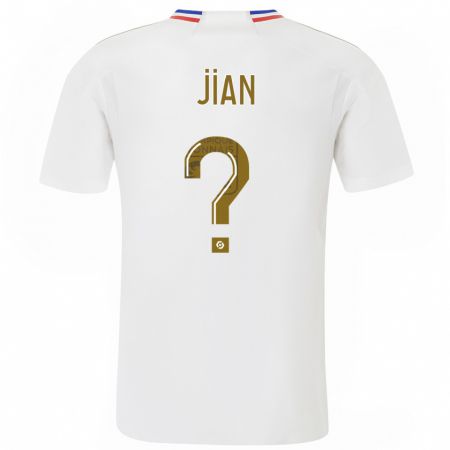 Kandiny Bambino Maglia Tao Jian #0 Bianco Kit Gara Home 2023/24 Maglietta