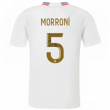 Kandiny Bambino Maglia Perle Morroni #5 Bianco Kit Gara Home 2023/24 Maglietta