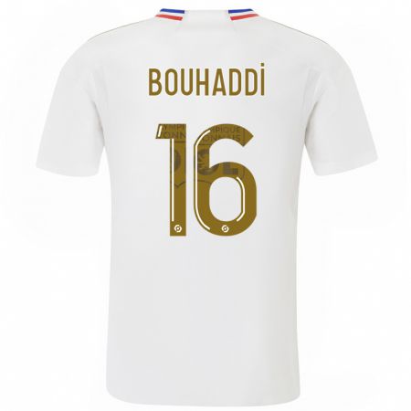 Kandiny Bambino Maglia Sarah Bouhaddi #16 Bianco Kit Gara Home 2023/24 Maglietta