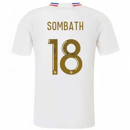 Kandiny Bambino Maglia Alice Sombath #18 Bianco Kit Gara Home 2023/24 Maglietta