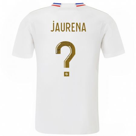 Kandiny Bambino Maglia Ines Jaurena #0 Bianco Kit Gara Home 2023/24 Maglietta