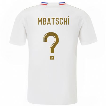 Kandiny Bambino Maglia Prince Mbatschi #0 Bianco Kit Gara Home 2023/24 Maglietta