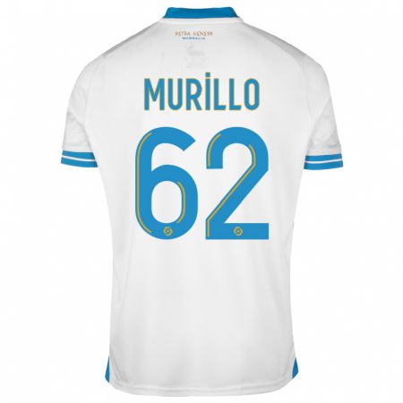 Kandiny Kinderen Amir Murillo #62 Wit Thuisshirt Thuistenue 2023/24 T-Shirt België