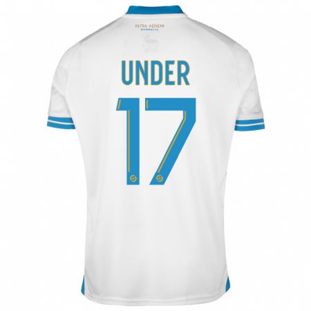 Kandiny Kinderen Cengiz Under #17 Wit Thuisshirt Thuistenue 2023/24 T-Shirt België