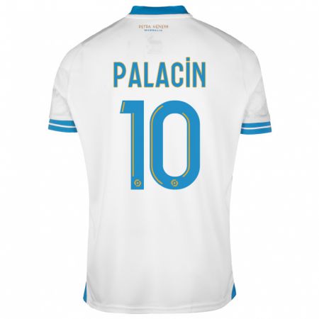 Kandiny Bambino Maglia Sara Palacin #10 Bianco Kit Gara Home 2023/24 Maglietta