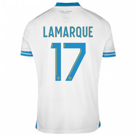 Kandiny Bambino Maglia Alais Lamarque #17 Bianco Kit Gara Home 2023/24 Maglietta