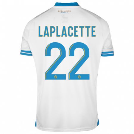 Kandiny Bambino Maglia Tess Laplacette #22 Bianco Kit Gara Home 2023/24 Maglietta