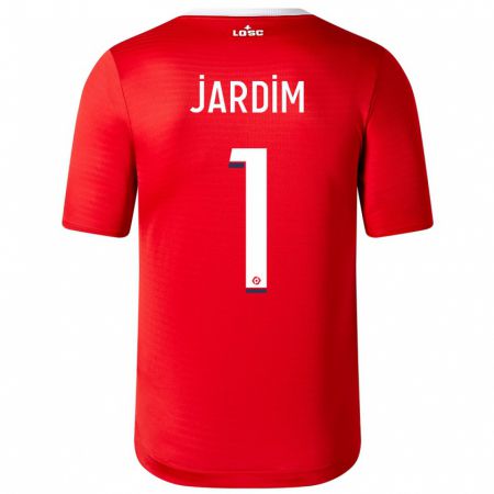 Kandiny Kinderen Leo Jardim #1 Rood Thuisshirt Thuistenue 2023/24 T-Shirt België