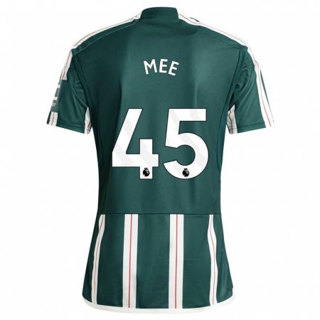 Kandiny Niño Camiseta Dermot Mee #45 Verde Oscuro 2ª Equipación 2023/24 La Camisa