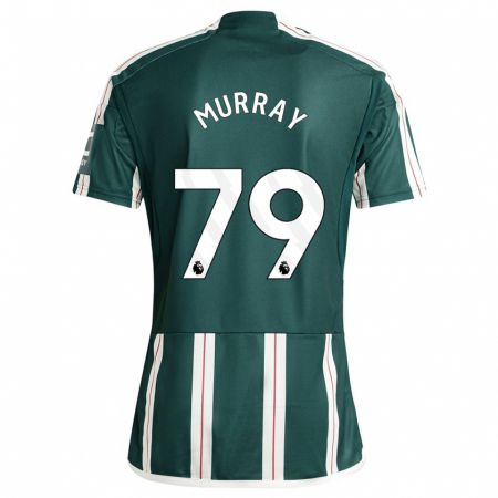 Kandiny Bambino Maglia Sam Murray #79 Verde Scuro Kit Gara Away 2023/24 Maglietta