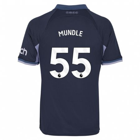 Kandiny Kinder Romaine Mundle #55 Dunkelblau Auswärtstrikot Trikot 2023/24 T-Shirt Österreich