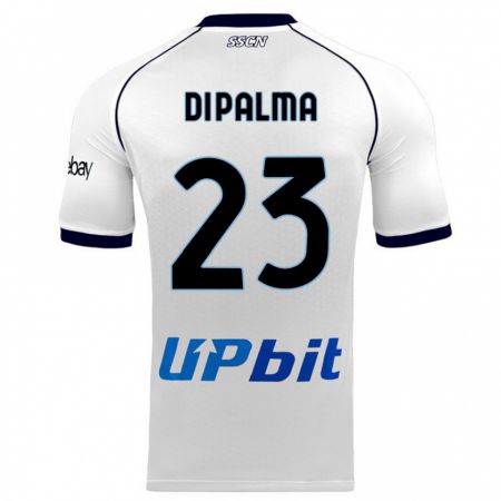 Kandiny Bambino Maglia Manuel Di Palma #23 Bianco Kit Gara Away 2023/24 Maglietta