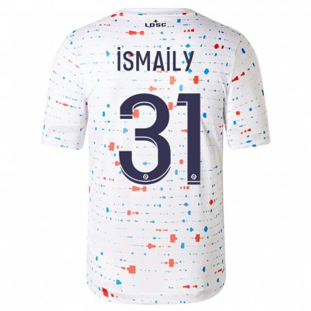 Kandiny Bambino Maglia Ismaily #31 Bianco Kit Gara Away 2023/24 Maglietta