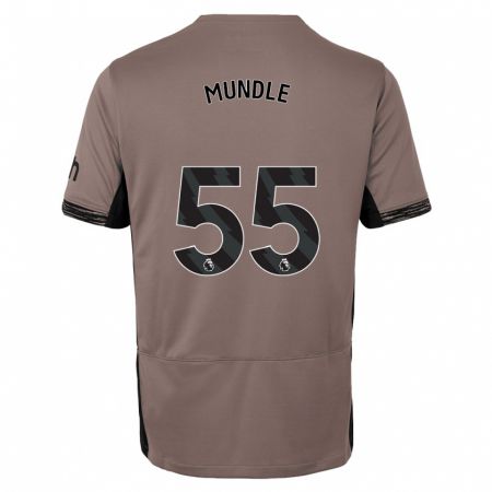 Kandiny Bambino Maglia Romaine Mundle #55 Beige Scuro Kit Gara Third 2023/24 Maglietta