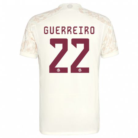 Kandiny Kinder Raphaël Guerreiro #22 Cremefarben Ausweichtrikot Trikot 2023/24 T-Shirt Österreich