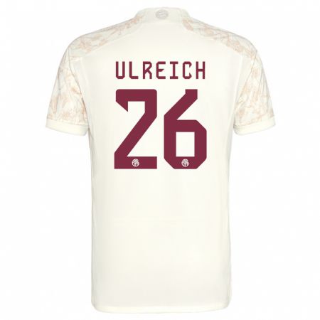 Kandiny Kinder Sven Ulreich #26 Cremefarben Ausweichtrikot Trikot 2023/24 T-Shirt Österreich