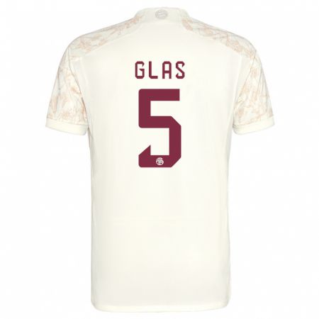 Kandiny Bambino Maglia Hanna Glas #5 Bianco Kit Gara Third 2023/24 Maglietta