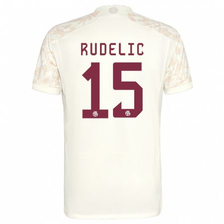 Kandiny Bambino Maglia Ivana Rudelic #15 Bianco Kit Gara Third 2023/24 Maglietta