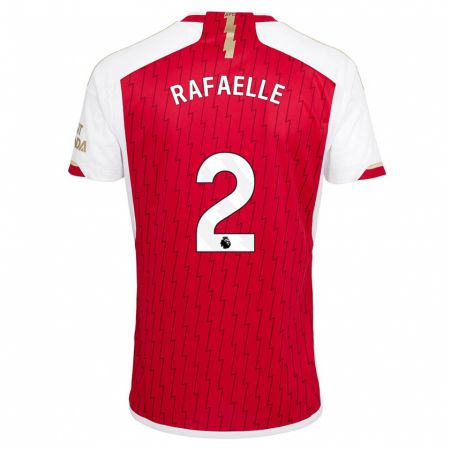 Kandiny Heren Rafaelle Souza #2 Rood Thuisshirt Thuistenue 2023/24 T-Shirt België