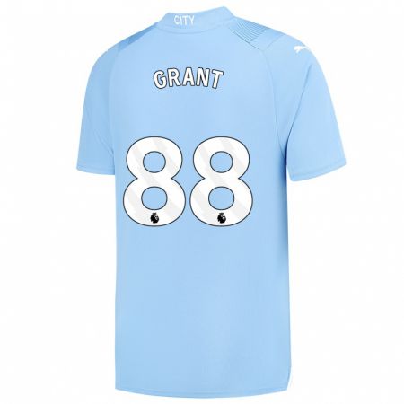 Kandiny Hombre Camiseta True Grant #88 Azul Claro 1ª Equipación 2023/24 La Camisa