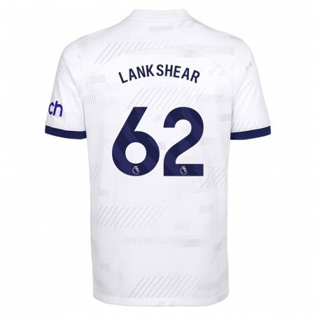 Kandiny Uomo Maglia Will Lankshear #62 Bianco Kit Gara Home 2023/24 Maglietta