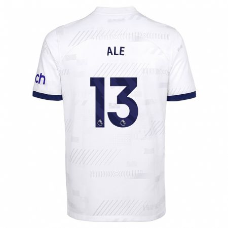 Kandiny Uomo Maglia Asmita Ale #13 Bianco Kit Gara Home 2023/24 Maglietta