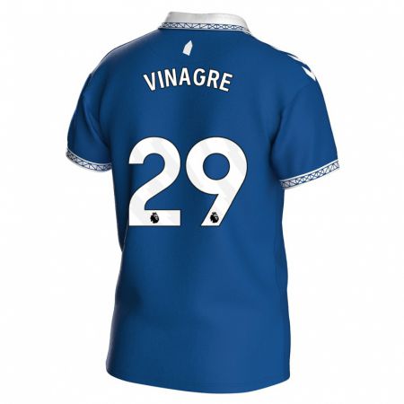 Kandiny Uomo Maglia Ruben Vinagre #29 Blu Reale Kit Gara Home 2023/24 Maglietta