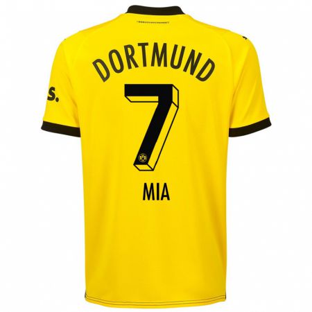 Kandiny Uomo Maglia Zschocke Mia #7 Giallo Kit Gara Home 2023/24 Maglietta