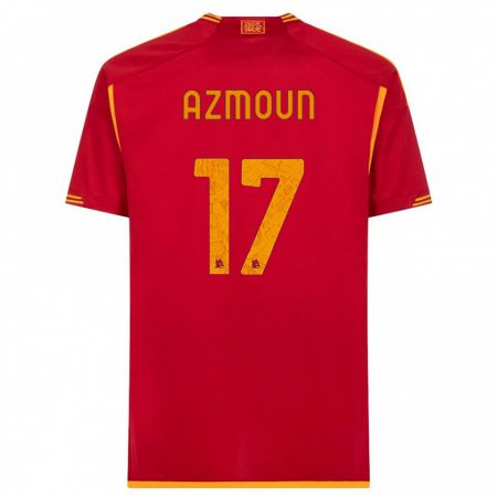 Kandiny Hombre Camiseta Sardar Azmoun #17 Rojo 1ª Equipación 2023/24 La Camisa