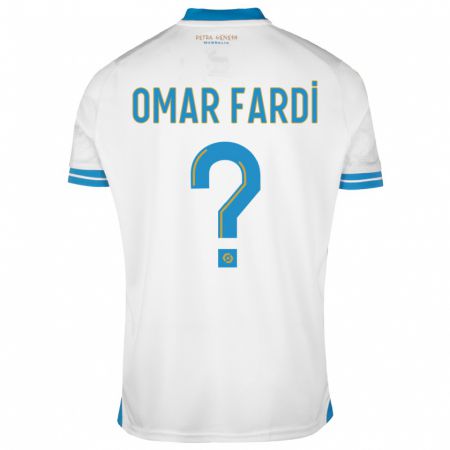 Kandiny Uomo Maglia El Omar Fardi #0 Bianco Kit Gara Home 2023/24 Maglietta