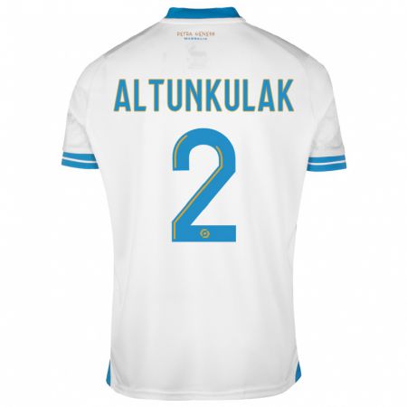 Kandiny Heren Selen Altunkulak #2 Wit Thuisshirt Thuistenue 2023/24 T-Shirt België