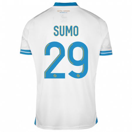 Kandiny Uomo Maglia Eva Sumo #29 Bianco Kit Gara Home 2023/24 Maglietta