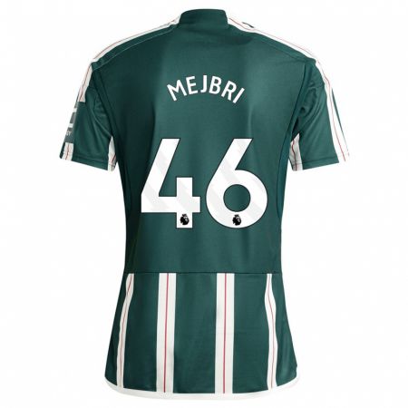 Kandiny Hombre Camiseta Hannibal #46 Verde Oscuro 2ª Equipación 2023/24 La Camisa México