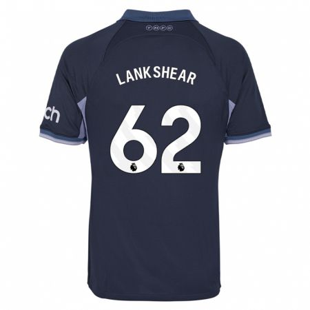 Kandiny Uomo Maglia Will Lankshear #62 Blu Scuro Kit Gara Away 2023/24 Maglietta