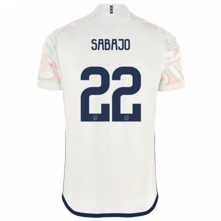 Kandiny Hombre Camiseta Quinty Sabajo #22 Blanco 2ª Equipación 2023/24 La Camisa México