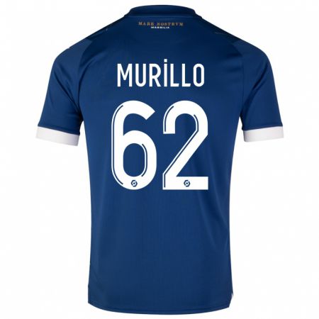 Kandiny Uomo Maglia Amir Murillo #62 Blu Scuro Kit Gara Away 2023/24 Maglietta