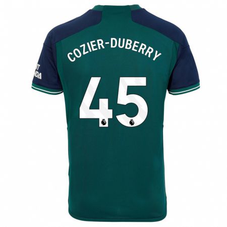 Kandiny Uomo Maglia Amario Cozier-Duberry #45 Verde Kit Gara Third 2023/24 Maglietta