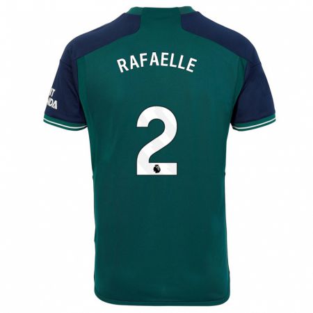 Kandiny Uomo Maglia Rafaelle Souza #2 Verde Kit Gara Third 2023/24 Maglietta