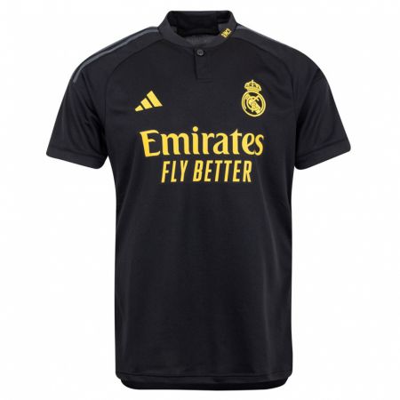 Kandiny Heren Elyaz Zidane #0 Zwart Thuisshirt Derde Tenue 2023/24 T-Shirt