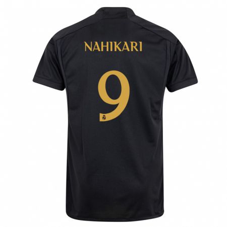 Kandiny Uomo Maglia Nahikari Garcia #9 Nero Kit Gara Third 2023/24 Maglietta