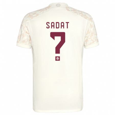 Kandiny Heren Mudaser Sadat #0 Gebroken Wit Thuisshirt Derde Tenue 2023/24 T-Shirt België