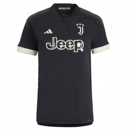 Kandiny Hombre Camiseta Tarik Muharemovic #5 Negro Equipación Tercera 2023/24 La Camisa