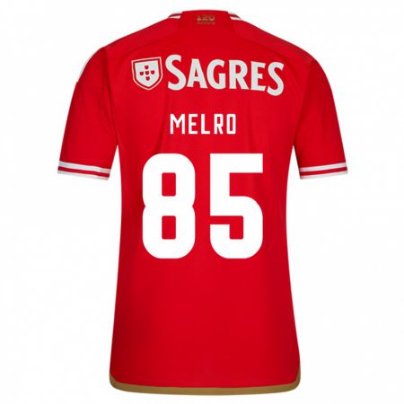 Kandiny Donna Maglia José Melro #85 Rosso Kit Gara Home 2023/24 Maglietta