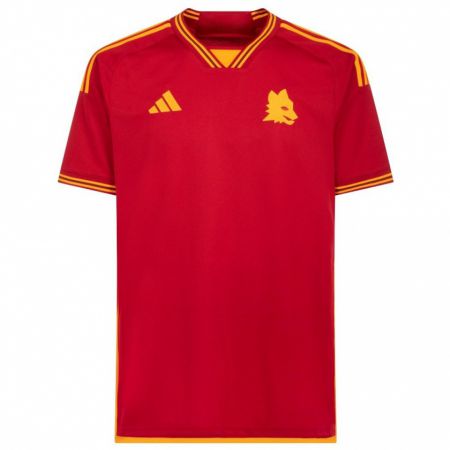 Kandiny Dames Stephan El Shaarawy #92 Rood Thuisshirt Thuistenue 2023/24 T-Shirt België