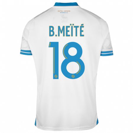 Kandiny Donna Maglia Bamo Meïté #18 Bianco Kit Gara Home 2023/24 Maglietta