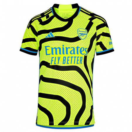 Kandiny Donna Maglia Daniel Oyetunde #0 Giallo Kit Gara Away 2023/24 Maglietta