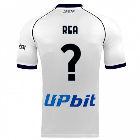 Kandiny Donna Maglia Roberto Rea #0 Bianco Kit Gara Away 2023/24 Maglietta