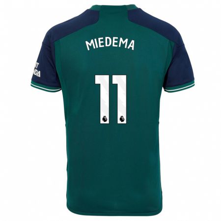 Kandiny Donna Maglia Vivianne Miedema #11 Verde Kit Gara Third 2023/24 Maglietta