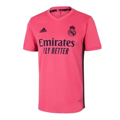 Uomo Calcio Raphael Varane #5 Kit Gara Away Rosa Maglia 2020/21 Camicia