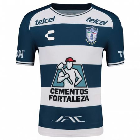 Kandiny Niño Camiseta Sergio De Los Ríos #191 Azul Blanco 1ª Equipación 2024/25 La Camisa